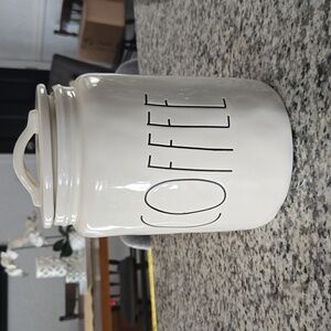 Off white Coffee canister by Magenta